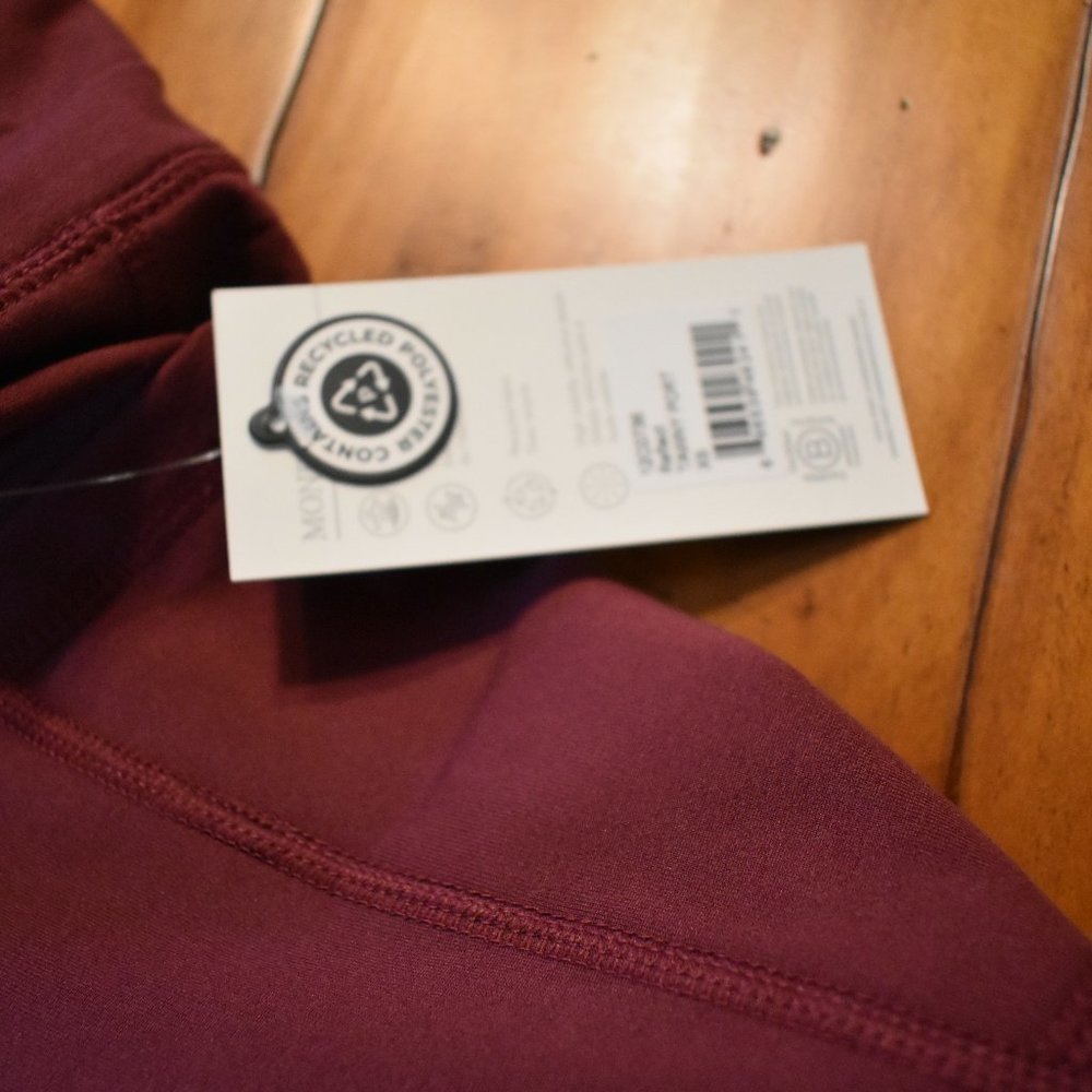 NWT Mondetta Core Leggings Reflective Detail XS/TP Tawny Port - Picture 3 of 13